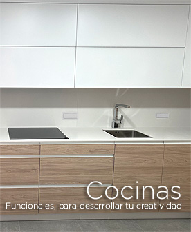 Cocinas funcionales, para desarrollar tu creatividad