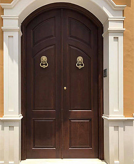 Porton de entrada a vivienda